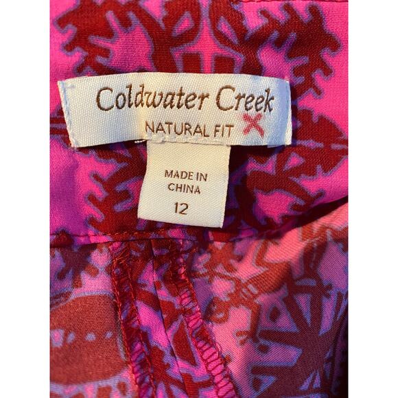 Coldwater Creek Cropped Pants Size 12 - Picture 4 of 7